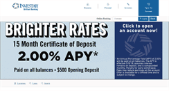 Desktop Screenshot of investarbank.com